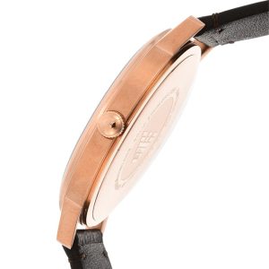 Emporio Armani Unisex Quartz Leather Strap White Dial 41mm Watch AR80015