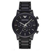 Emporio Armani Men’s Quartz Stainless Steel Black Dial 46mm Watch AR1895