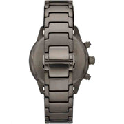 Emporio Armani Men’s Chronograph Stainless Steel Silver Dial 43mm Watch AR11471