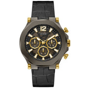 Guess Men’s Quartz Black Hybrid Strap Black Dial 46mm Watch GW0492G1