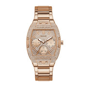 Guess Women’s Quartz Rose Gold Stainless Steel Rose Gold Dial 38mm Watch GW0104L3