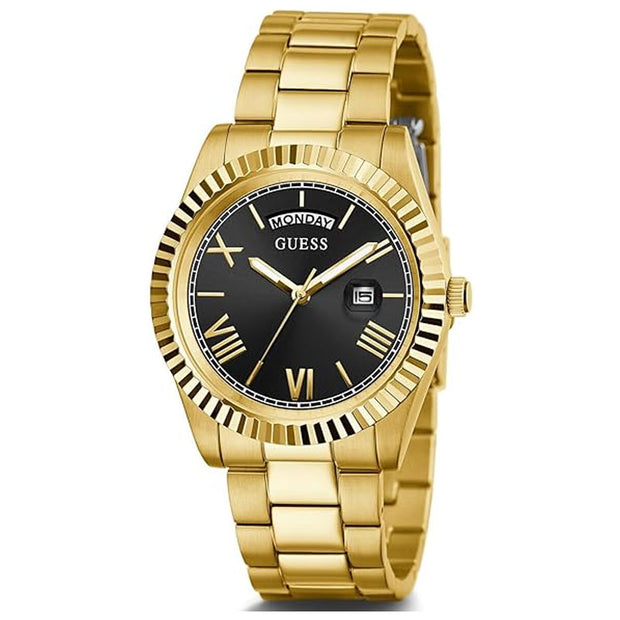 Guess Men’s Quartz Stainless Steel Black Dial 42mm Watch GW0265G3