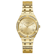 Guess Women’s Quartz Gold Stainless Steel Gold Dial 36mm Watch GW0033L2