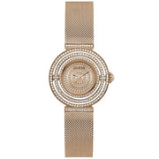 Guess Women’s Quartz Rose Gold Stainless Steel Rose Gold Dial 32mm Watch GW0550L3