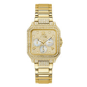Guess Women’s Quartz Gold Stainless Steel Gold Dial 35mm Watch GW0472L2