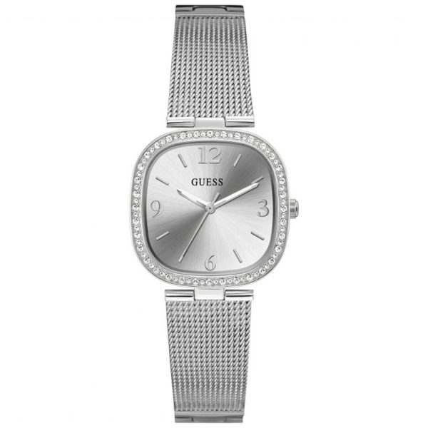 Guess Women’s Quartz Silver Stainless Steel Silver Dial 32mm Watch GW0354L1