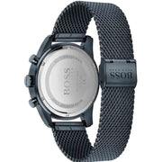 Hugo Boss Men’s Quartz Blue Stainless Steel Blue Dial 44mm Watch 1513836