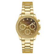 Guess Women’s Quartz Gold Stainless Steel Gold Dial 38mm Watch GW0483L2