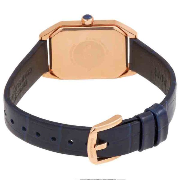 Emporio Armani Women’s Quartz Leather Strap Blue Dial 24mm Watch AR11426