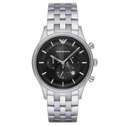 Emporio Armani Men’s Chronograph Black Dial 43mm Watch AR11017