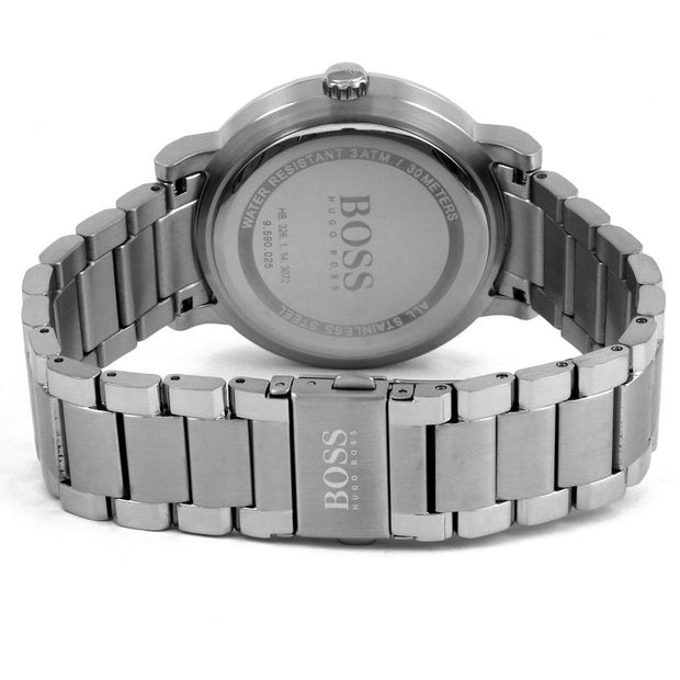 Hugo Boss Men’s Chronograph Quartz Stainless Steel Blue Dial 42mm Watch 1513597