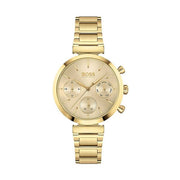 Hugo Boss Women’s Quartz Stainless Steel Gold Dial 36mm Watch 1502532