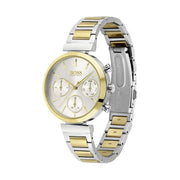 Hugo Boss Women’s Quartz Stainless Steel Silver Dial 36 Watch 1502550