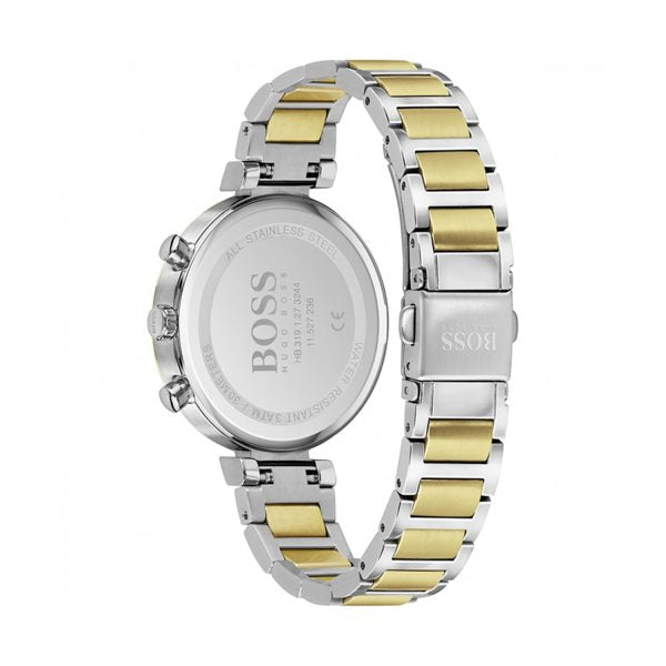 Hugo Boss Women’s Quartz Stainless Steel Silver Dial 36 Watch 1502550