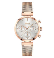 Hugo Boss Women’s Quartz Stainless Steel Silver Dial 36mm Watch 1502553