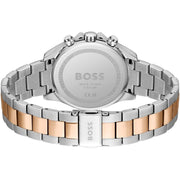 Hugo Boss Women’s Quartz Two-tone Stainless Steel Brown Dial 38 Watch 1502617