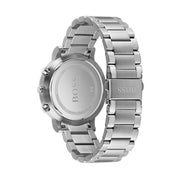 Hugo Boss Men’s Chronograph Quartz Stainless Steel Blue Dial 43mm Watch 1513779