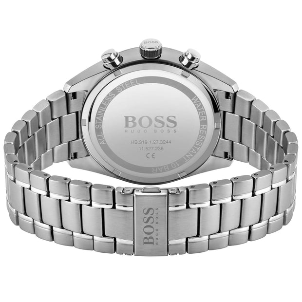 Hugo Boss Men’s Chronograph Stainless Steel Blue Dial 44mm Watch 1513818