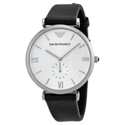 Emporio Armani Men’s Analog Quartz Silver Dial 40mm Watch AR1674