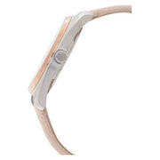 Emporio Armani Women’s Analog Leather Strap Mother of pearl Dial 36mm Watch AR6133