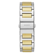 Guess Men’s Quartz Two Tone Stainless Steel Green Dial 42mm Watch GW0631G1