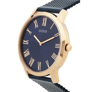Guess Men’s Quartz Blue Stainless Steel Blue Dial 44mm Watch W1263G4