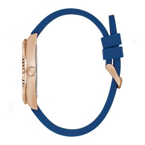 Guess Men’s Quartz Blue Silicone Strap Blue Dial 42mm Watch GW0335G2