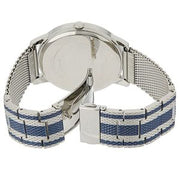 Guess Men’s Quartz Two-tone Stainless Steel Blue Dial 40mm Watch W1179G1