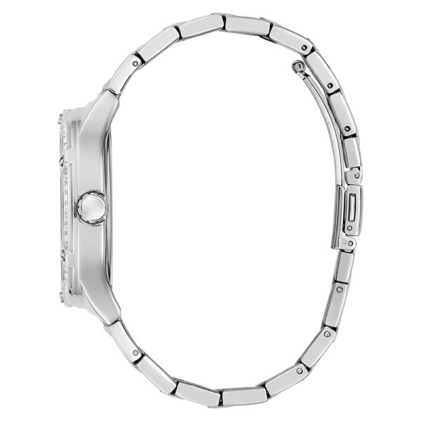 Guess Women’s Quartz Silver Stainless Steel Silver Dial 40mm Watch GW0558L1