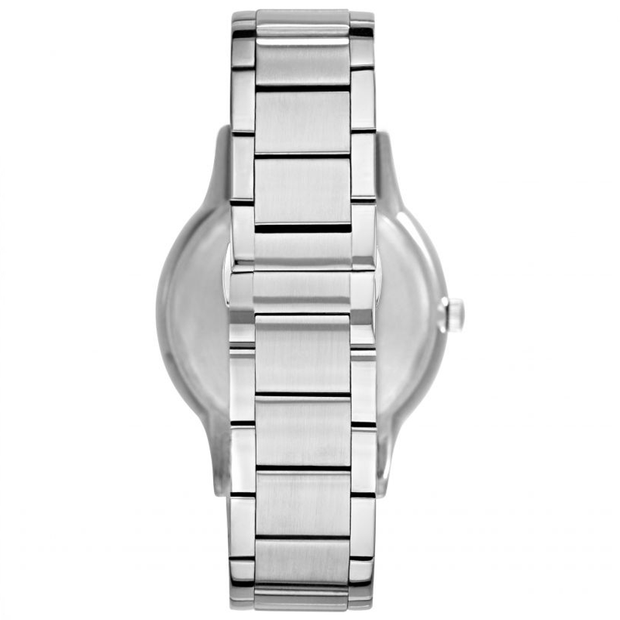 Emporio Armani Men’s Quartz Silver Stainless Steel Blue Dial 43mm Watch AR11182