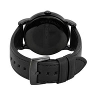 Emporio Armani Men’s Quartz Black Leather Strap Black Dial 41mm Watch AR1732