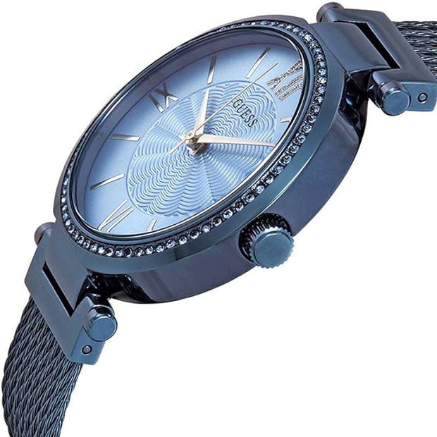 Guess Women’s Quartz Blue Stainless Steel Blue Dial 36mm Watch W0638L3