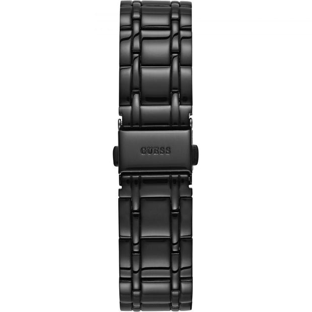 Guess Men’s Quartz Black Stainless Steel Black Dial 40mm Watch W0933L4