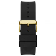 Guess Men’s Quartz Black Silicone Strap Black Dial 47mm Watch GW0208G2