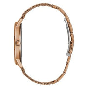 Guess Men’s Quartz Rose Gold Stainless Steel Brown Dial 44mm Watch GW0074G1