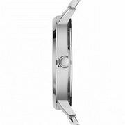 Guess Women’s Quartz Two Tone Stainless Steel Silver Dial 40mm Watch W0933L6