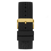 Guess Men’s Quartz Black Silicone Strap Black Dial 46mm Watch GW0333G2