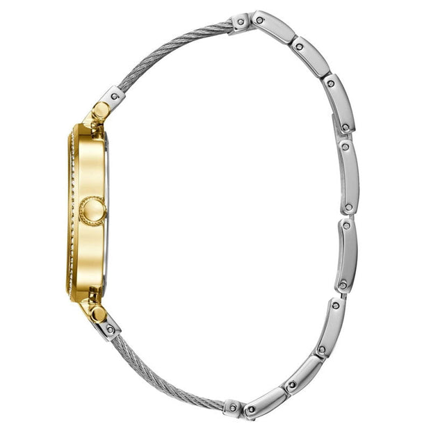 Guess Women’s Quartz Silver Stainless Steel Silver Dial 36mm Watch W0638L7