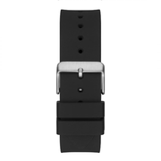 Guess Men’s Quartz Black Silicone Strap Black Dial 43mm Watch GW0203G3