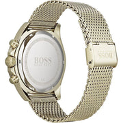 Hugo Boss Men’s Chronograph Quartz Stainless Steel Black Dial 48mm Watch 1513703