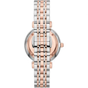 Emporio Armani Women’s Quartz Two-tone Stainless Steel Silver Dial 32mm Watch AR11537
