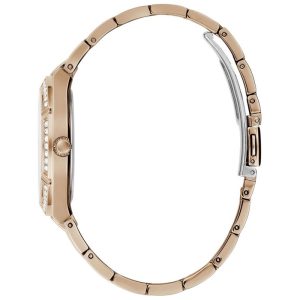 Guess Women’s Quartz Rose Gold Stainless Steel White Dial 36mm Watch GW0033L3