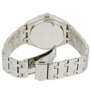 Guess Women’s Quartz Silver Stainless Steel Sky Blue Dial 36mm Watch GW0033L5