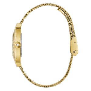 Guess Women’s Quartz Gold Stainless Steel Gold Dial 32mm Watch GW0550L2