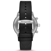 Emporio Armani Men’s Chronograph Quartz Leather Strap Black Dial 43mm Watch AR11243