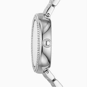 Emporio Armani Women’s Analog Stainless Steel White Dial 30mm Watch AR11354