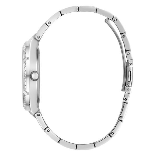Guess Women’s Quartz Silver Stainless Steel Silver Dial 36mm Watch GW0604L1