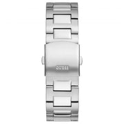 Guess Men’s Quartz Silver Stainless Steel Black Dial 44mm Watch GW0426G1