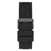 Guess Men’s Quartz Black Silicone Strap Black Dial 44mm Watch GW0263G4