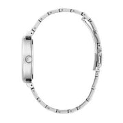 Guess Women’s Quartz Silver Stainless Steel Black Dial 34mm Watch GW0613L1
